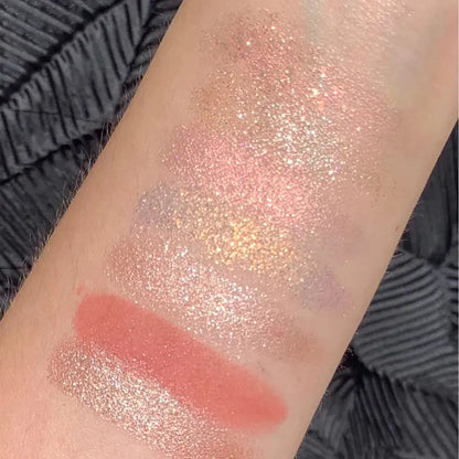 DIKALU Sunset Glow Nine-Color Eyeshadow Palette