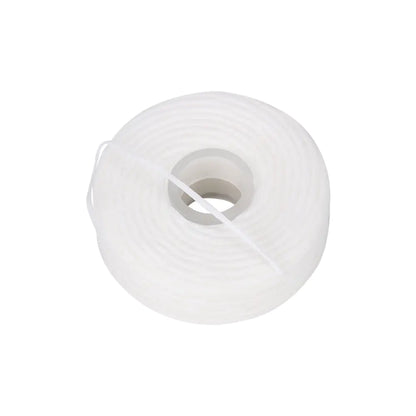 50m Waxed Mint Dental Floss Spools - 5 Rolls