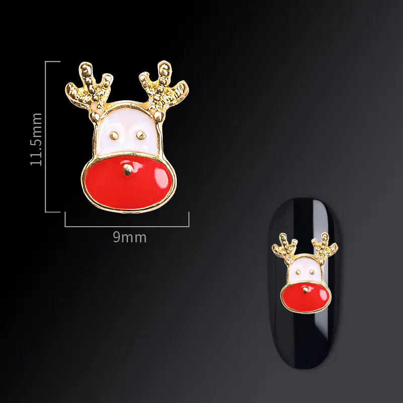 Goya Christmas Nail Art Accessories with Snowflake Design