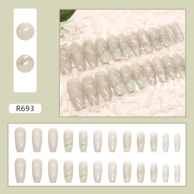 24-Piece 3D Nail Art Stickers Set for Manicure