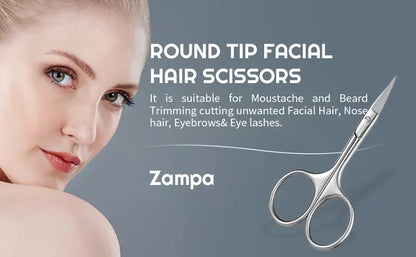 Nose and Eyebrow Scissors for Facial Hair Grooming