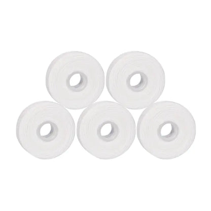 50m Waxed Mint Dental Floss Spools - 5 Rolls