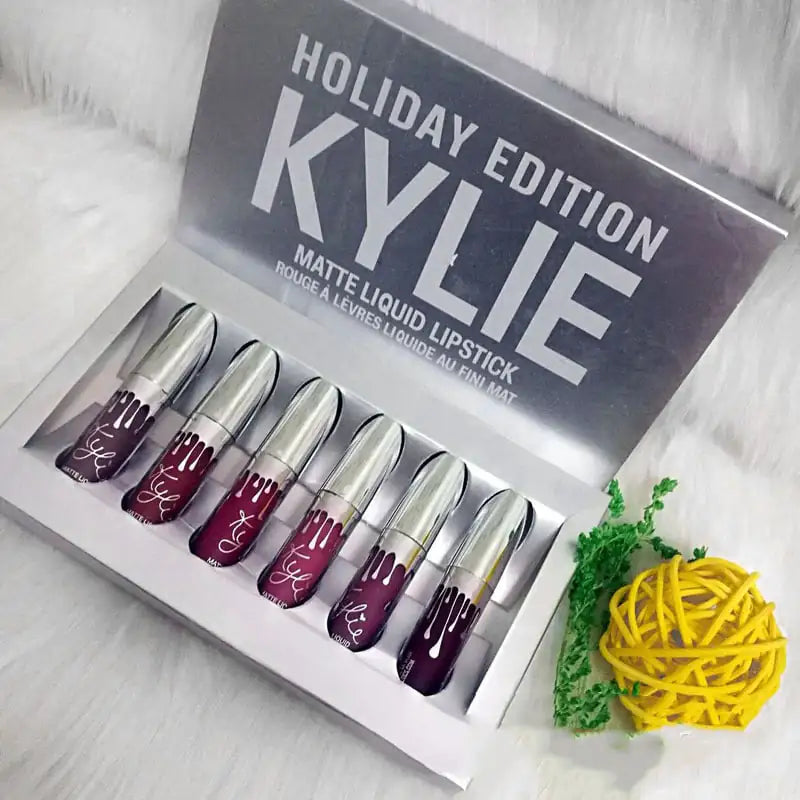 Gold 6 Lip Colors - Kelly Kim Birthday Edition