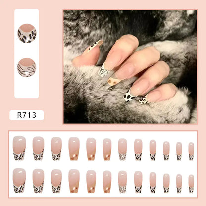 24-Piece 3D Nail Art Stickers Set for Manicure